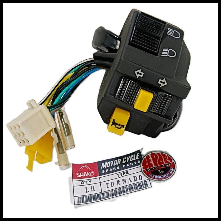 GRATIS ONGKIR SAKLAR TORNADO KIRI 12 KABEL HOLDER LAMPU SUZUKI TORNADO !!!!!