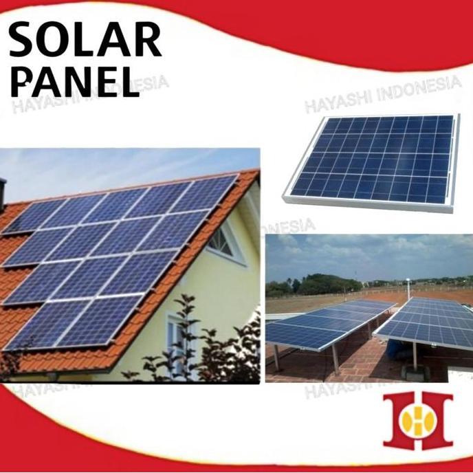 Solar Panel Cell Tenaga Surya Mono Poly Flexible 10WP 20WP 100WP