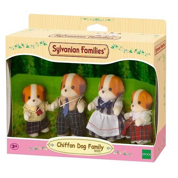 Mainan Koleksi Sylvanian Families Chiffon Dog Family