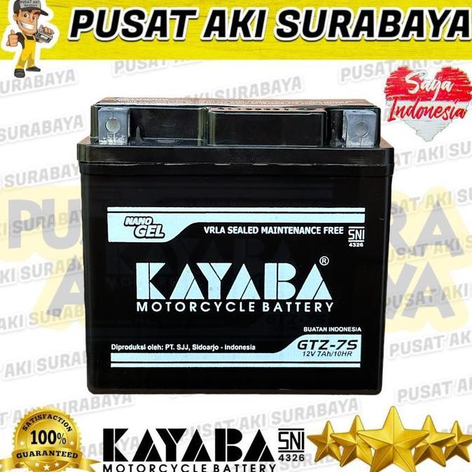 Promo AKI MOTOR NEW VARIO 150 KAYABA GTZ7S AKI KERING VARIO 125 VARIO 160 Diskon