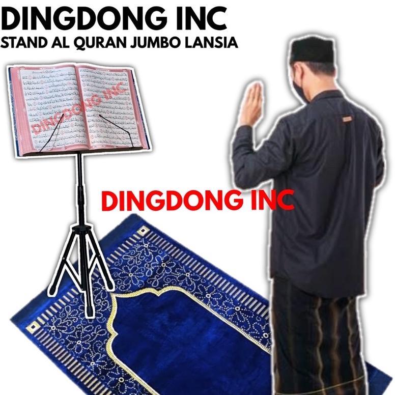 STAND ALQURAN JUMBO DUDUKAN BESI AL QURAN LANSIA UNTUK MUSHAF KABIR