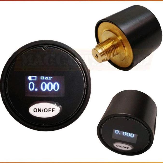 MANOMETER DIGITAL PSI, BAR, MPA DRAT EROPA 1/8 BSP INCHI INCI COCOK UNTUK FX ORIGINAL DAN TERPERCAYA