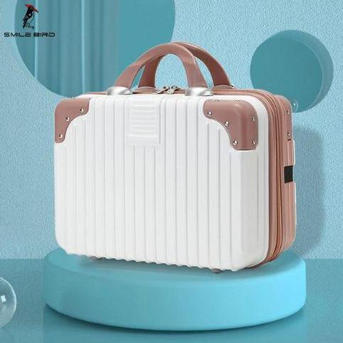SMILEBIRD ABS + PC KOPER 14 INCH MINI BEAUTY CASE TAS 12 INCH MAKE UP KOPER KOSMETIK PREMIUM