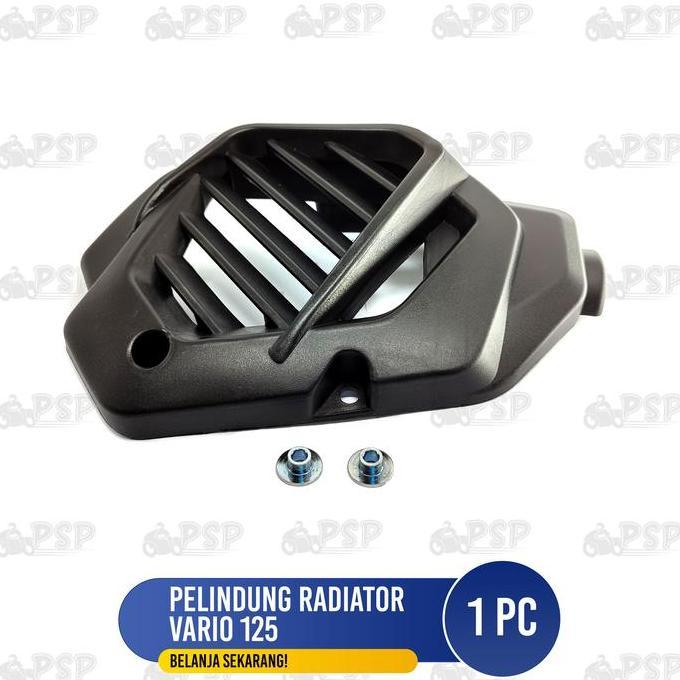 Promo Pengaman Radiator Vario Techno 125 - Pelindung Tameng Cover Comp Tutup Radiator Honda Vario Te