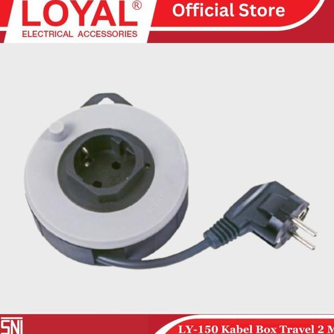 Loyal Kabel Roll 2 Meter Roll Kabel Mini Travel LY 150 LY150