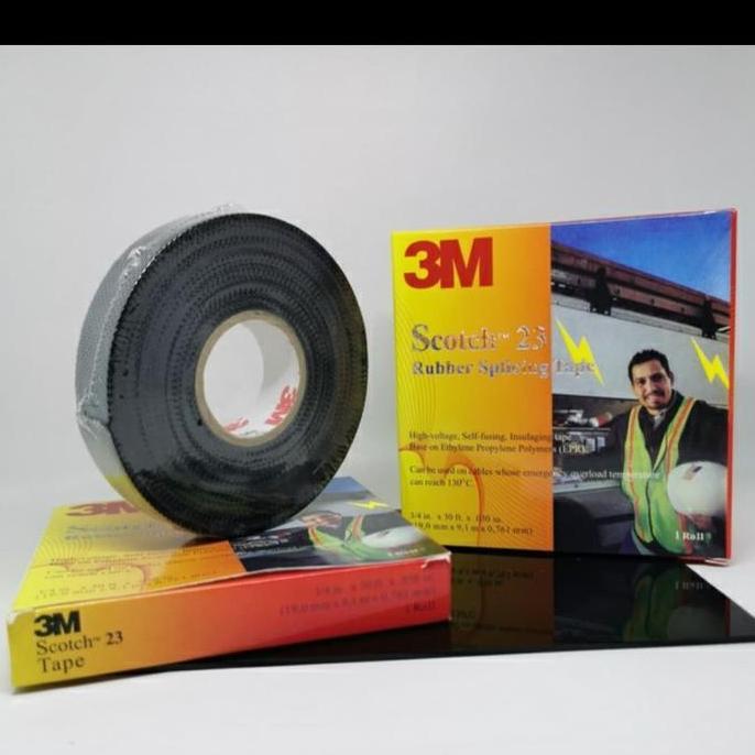 Isolasi 3M Rubber Scotch 23 Isolasi listrik