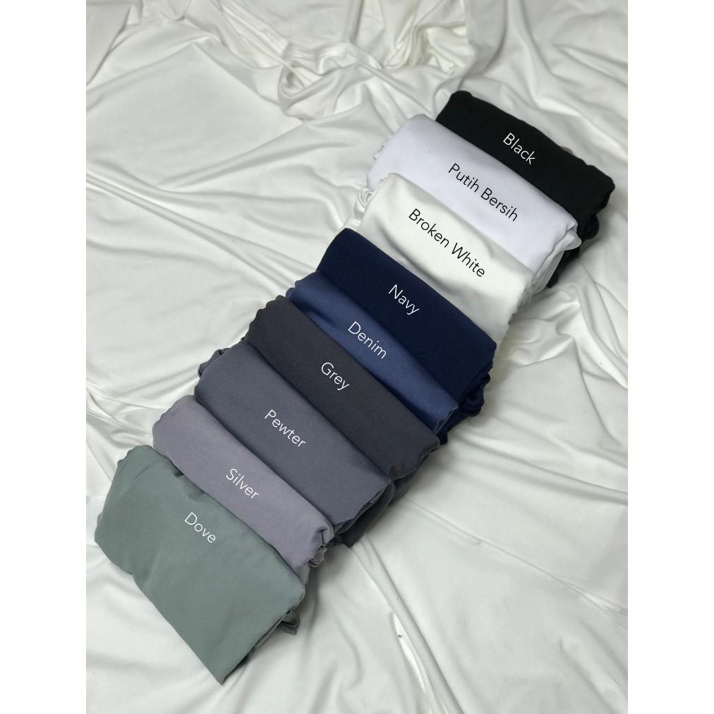 Super Deal Jasmine Jilbab-Inner Manset Daleman Leher Turtleneck Dada Kaos Jersey Spandek Premium Wan