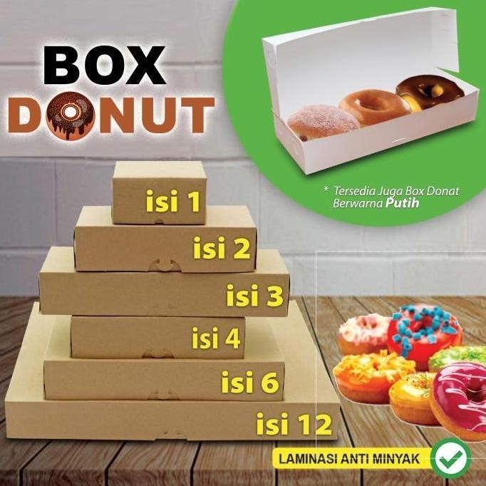 Dus Kotak Donat |PINK - ISI 2