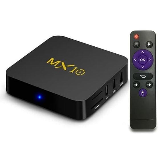 Android TV Box MX10 4GB DDR4 32GB eMMC Android 8.1 RK3328 Quadcore