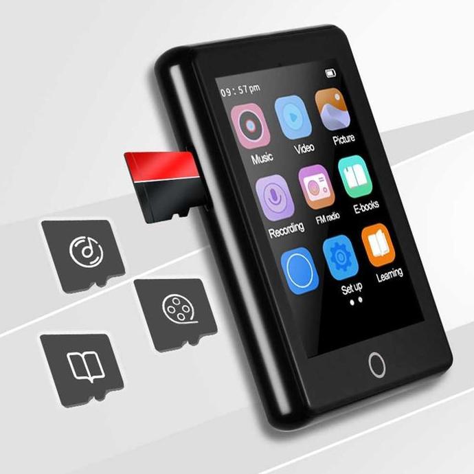 ALianDream MP3 Digital Audio Player Bluetooth 5.0 300mAh 2.5 Inch - M7