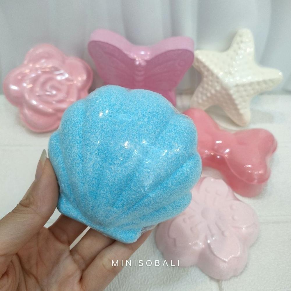 BESTPROMO Official BALI MINISO EAZZY Bath Bomb Mini Premium / Fun Premium Aromatherapy Bath Bomb / M