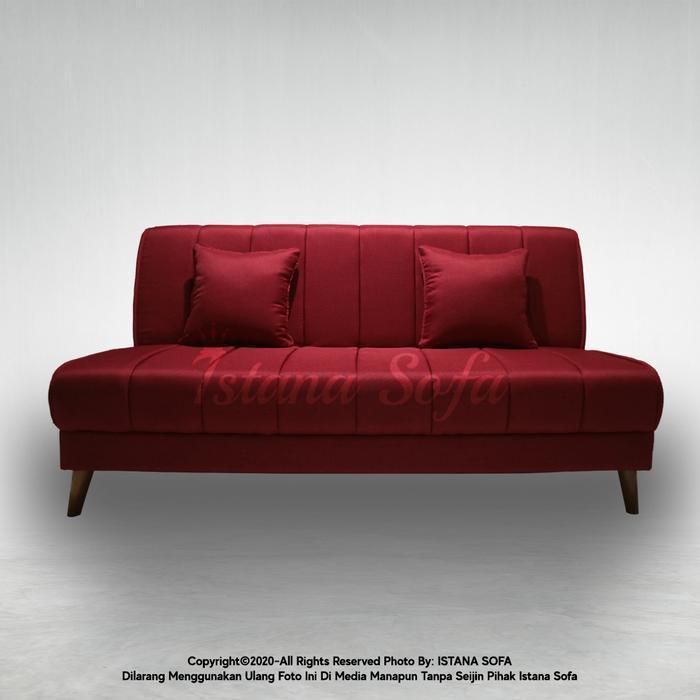 Sofabed / Sofa bed Agnesia Minimalis Merah