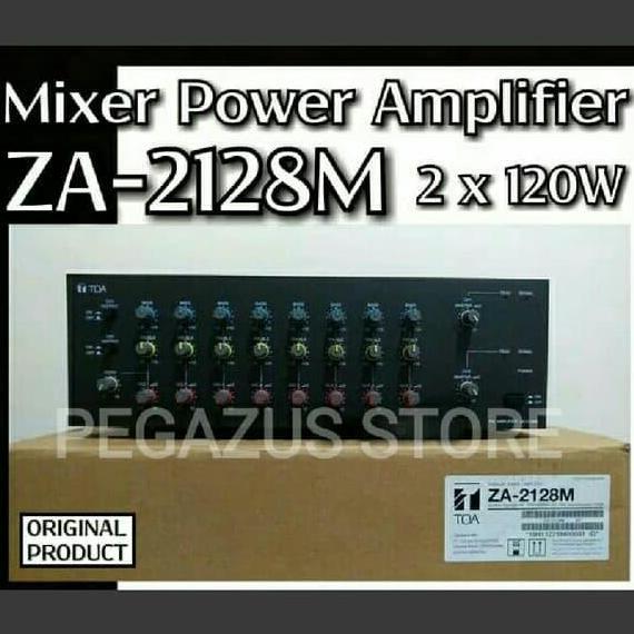 NEW Mixer Amplifier Amply TOA ZA2128MW ZA2128M ZA-2128MW ZA 2128 M ZA2128