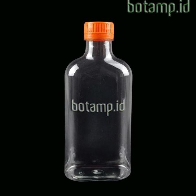 Pabrik Produksi Botol Plastik Madu Gepeng 300ml Bening