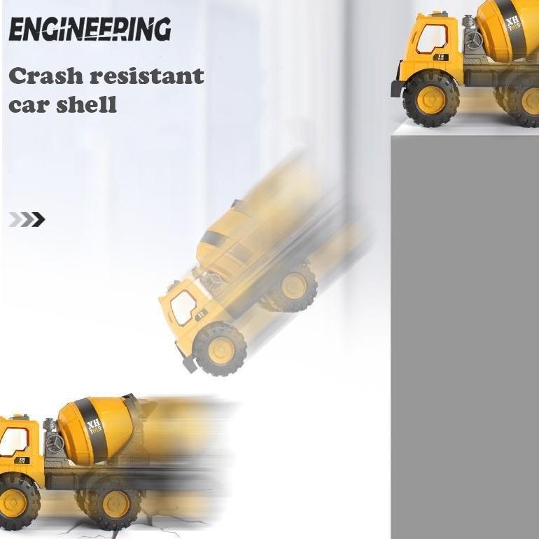 Diskon Joytoys1 Besar Truk Mainan Teknik Dump Truck Truk Mainan Bulldozer Excavator Traktor Mobil Ma