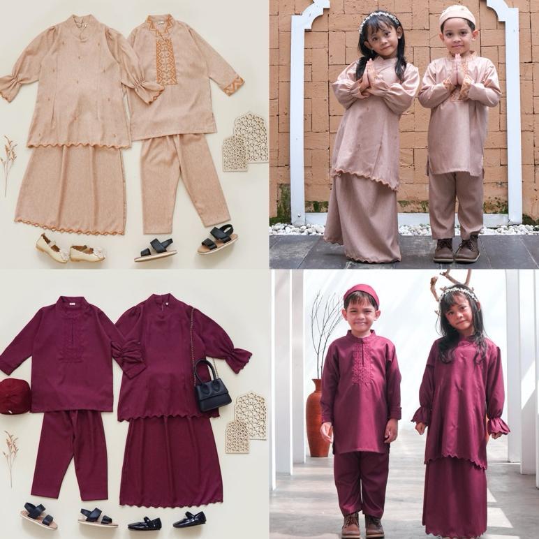 TERBARU CAHAYA RAYA SERIES TUNIK SET & KOKO SET ANAK 1-7 TAHUN | Baju kurung anak perempuan Setelan 