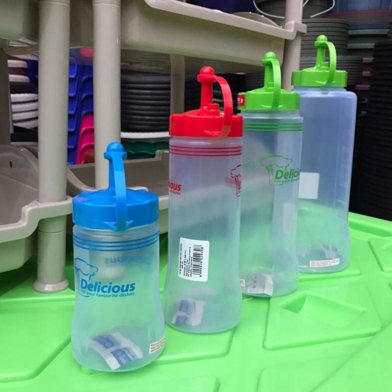 Lion Star - Botol Kecap / Bistro Sauce Keeper / Botol Minyak Plastik Lion Star / Botol Saos Viral