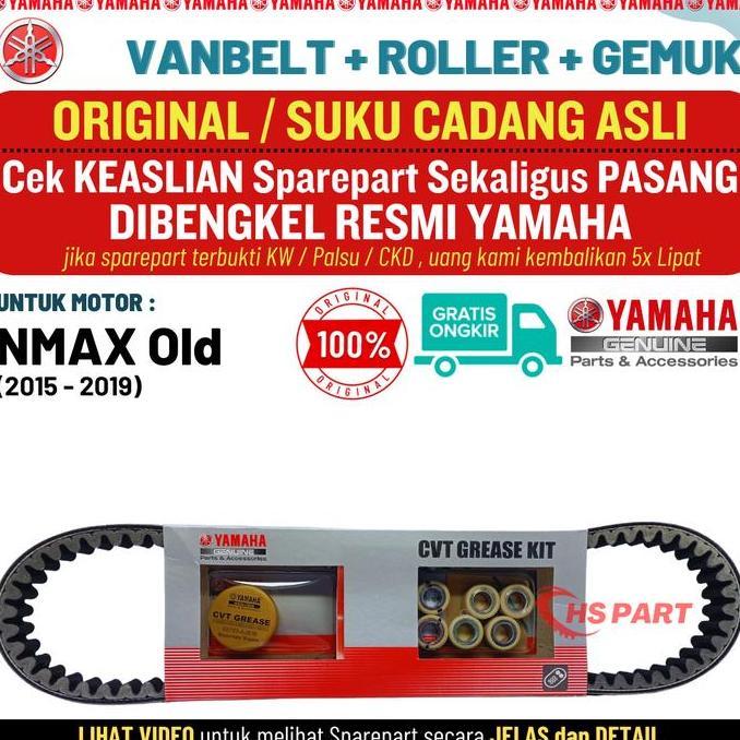 CASHBACK - Vanbelt Nmax Original Vanbelt Nmax Old Roller Nmax Ori Vbelt Nmax Ori
