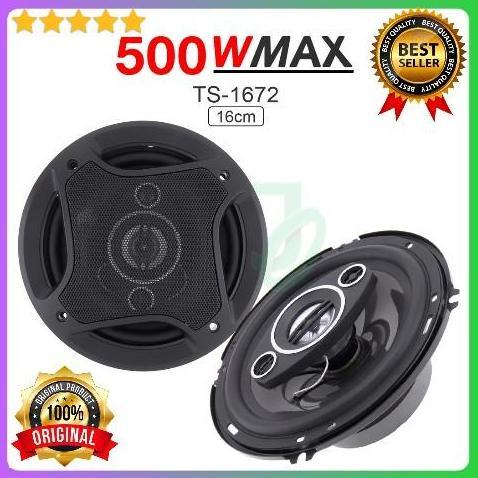 HARGA TERBAIK - Speaker Subwoofer Mobil 6 Inch PCINENER Hi Fi 500W 2PCS - TS-1672