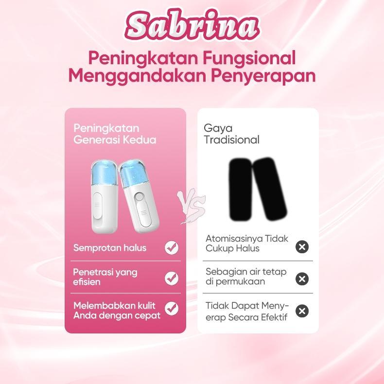 CUCI GUDANG SALSNOW Nano Spray Hydration Device Perawatan Wajah yang Baru Ditingkatkan Melembabkan P