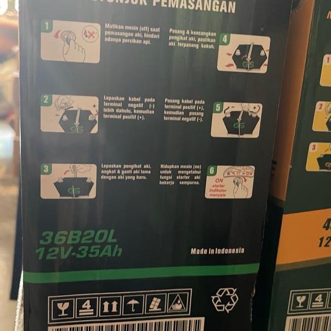 Accu/aki mobil ns40zl GS astra mf