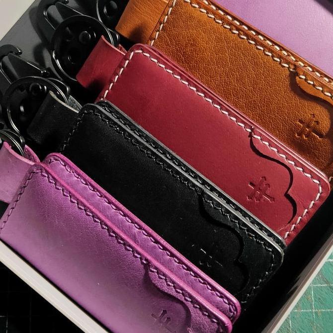 Dompet STNK Kunci Mobil dan Motor Kulit Nabati - Vegetable Buffalo Car