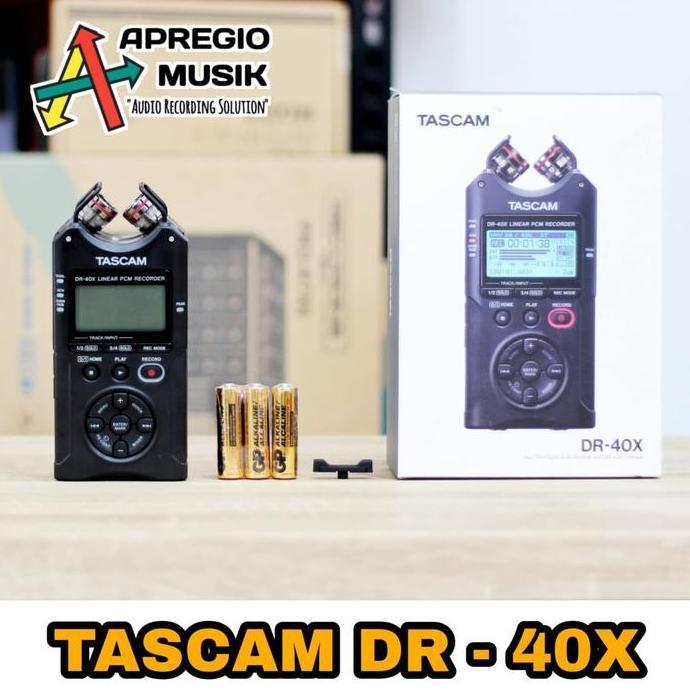 NEW TASCAM DR-40X DR 40X DR40X 4 channel Portabel Audio Recorder