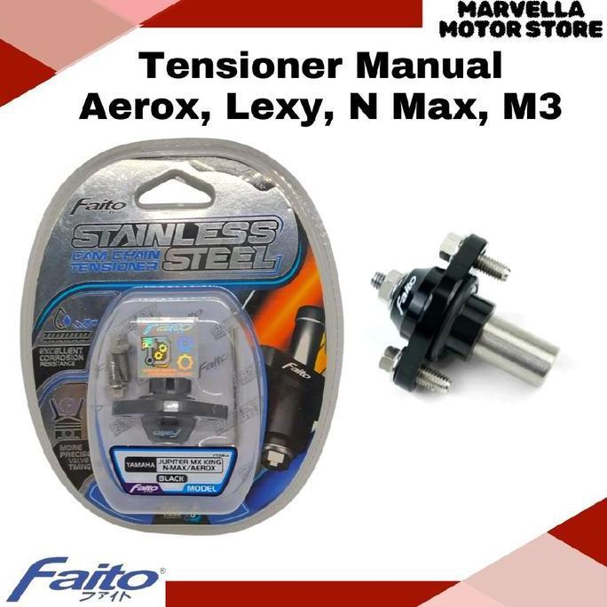 FLASH SALE - Tensioner Manual Faito Aerox N Max MX King Vixion R15 Mio M3 Filano Fazzio