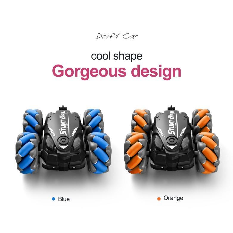 DISKON 2 REMOTE RC REMOTE CONTROL GESTURE MOBIL AKROBATIK - RC AMPHIBIOUS STUNT DRIFT CAR
