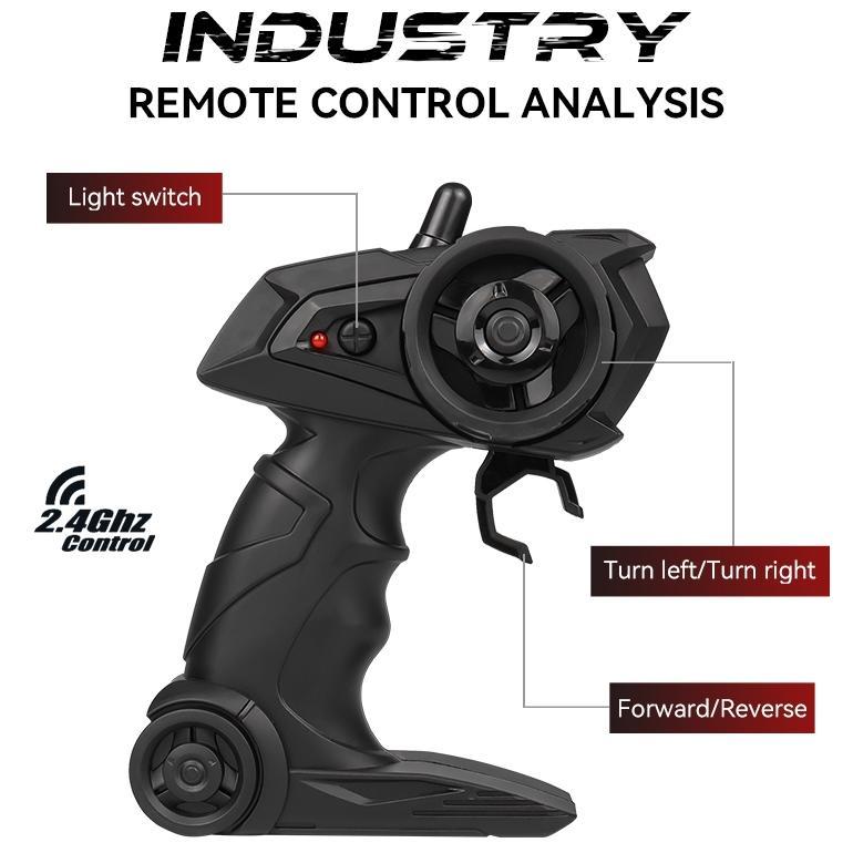 DISKON TRUK MILITER REMOTE CONTROL DENGAN LAMPU 2.4GHZ 4WD RC MOBIL TRUK KARGO BESAR BAHAN ALLOY