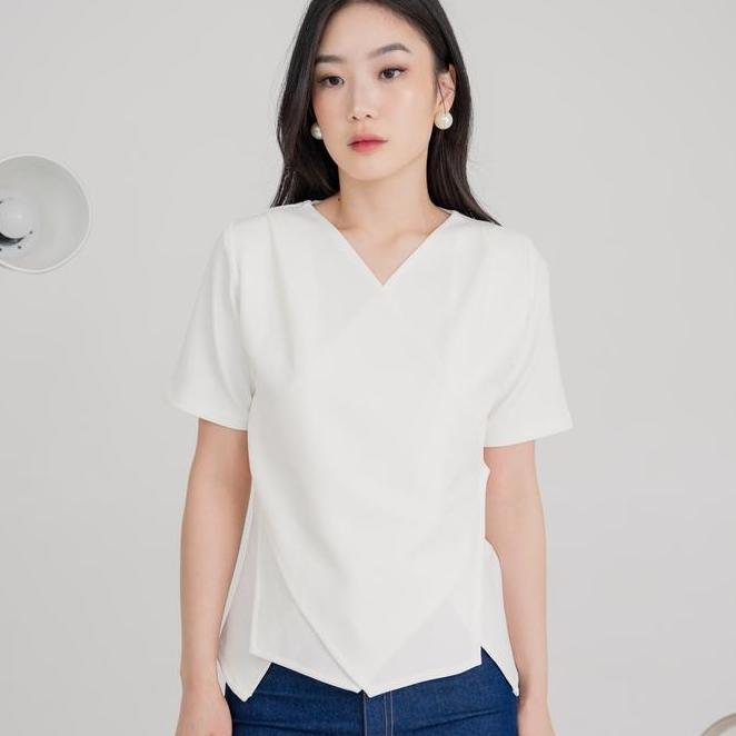 Foxquinn - Kaia Foxquinn Kaia Top Blouse Wanita Atasan Casual