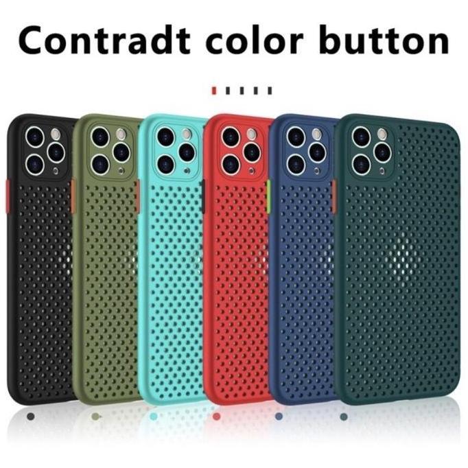 Soft Case Breathable Jaring Bolong Net iPhone Xr Xs Max 11 Pro Max