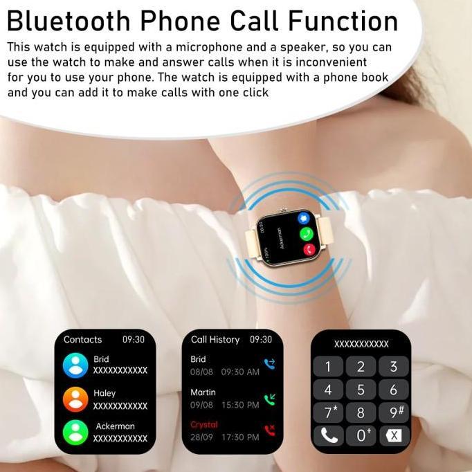 Y13 Smartwatch Color Screen magnetic charging Full touch Fitness