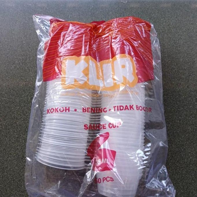 Wadah Plastik Sambal Saos 35 ML + Lid