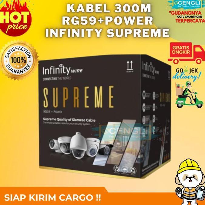Grosir Kabel Rg59 Spc 300 M/Kabel Rg 59 300M Rg59+Power/Kabel Cctv