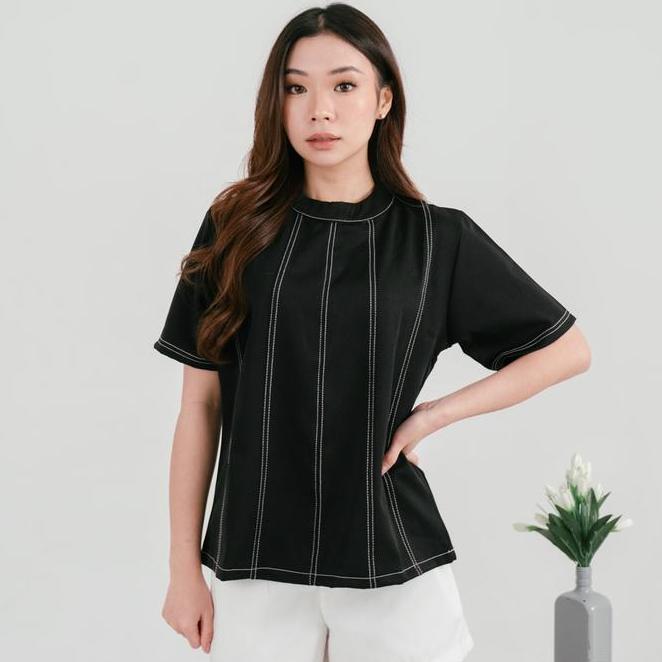 Foxquinn - Elina Foxquinn Elina Top Blouse Wanita Atasan Casual