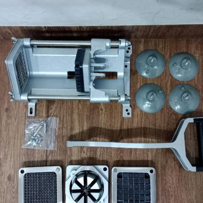 OSSEL Pemotong Potong Kentang Horizontal French Fries Potato Wedges