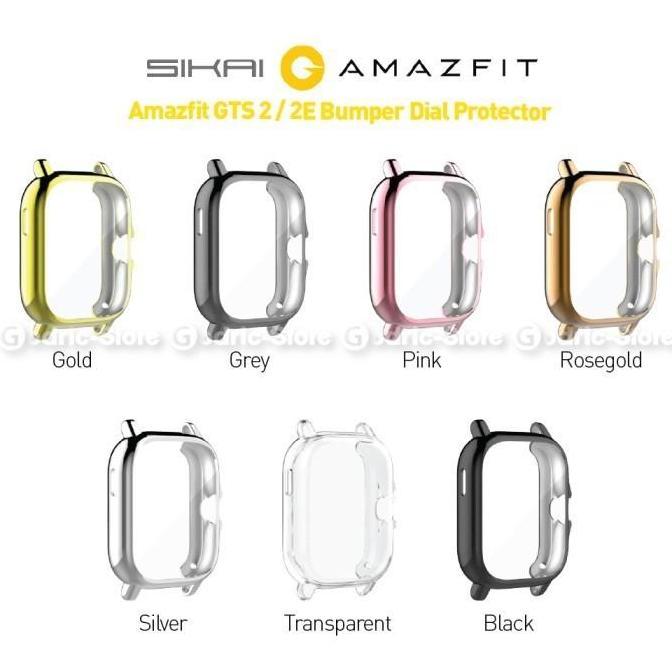 SIKAI Rubber Case Soft Bumper Cover Screen for Amazfit GTS 2 2e GTS2