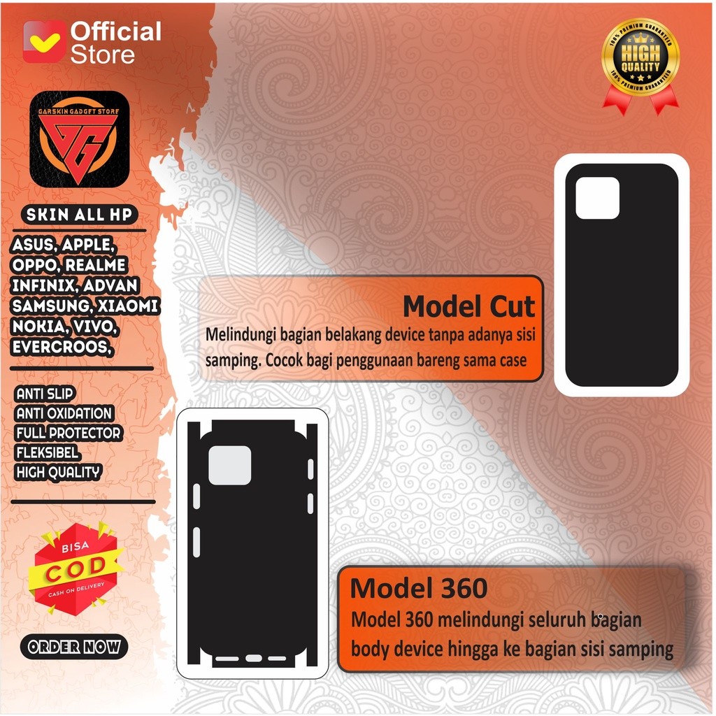 Garskin Case Poco X3 Nfc Custom Bisa COD 2Pcs