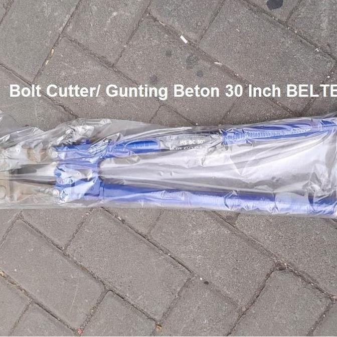 &<&<&<&] Gunting Besi Beton BELTER Bolt Cutter Tang Pemotong Besi Baja Beton - 30 inci