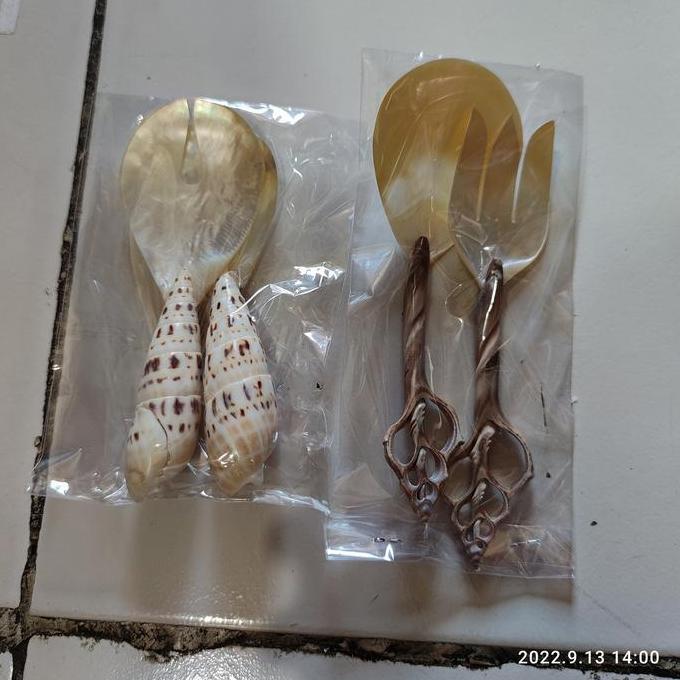 $$$$] sendok kerang natural mutiara