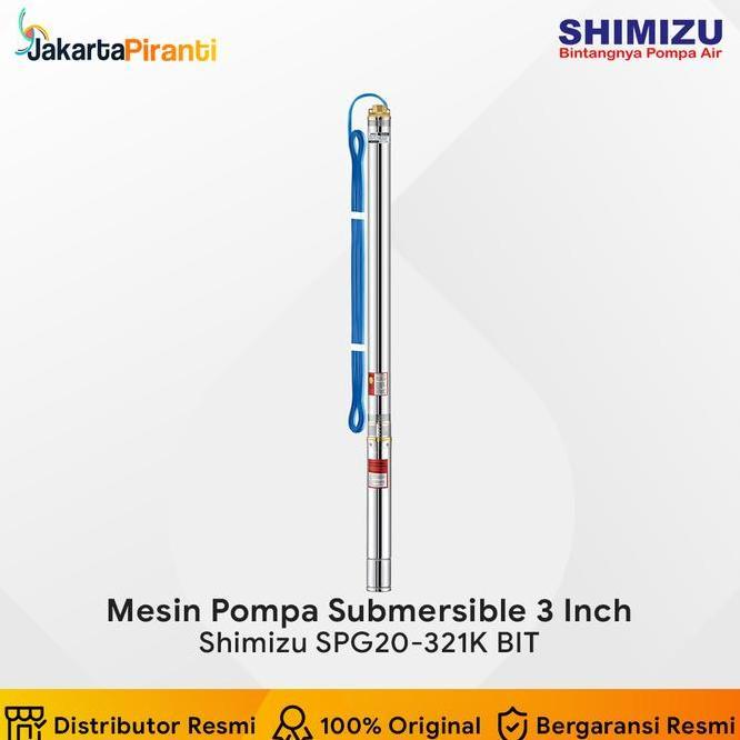 Mesin Pompa Submersible Satelit Sibel Shimizu 0.75 Hp Spg20-321K Bit