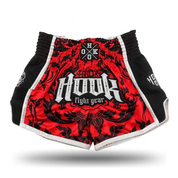 Celana Muaythai Hook, Celana Kickboxing, Celana Pendek Muaythai