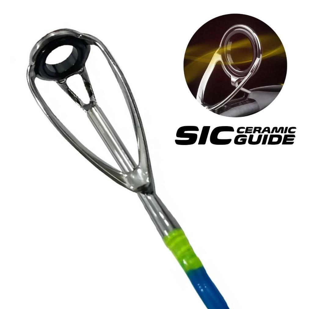 Joran Spinning Lure Action Light Tongkat Pancing Red Rainbow Gen 2 / Rainbow 2-6Lb 1.65-1.98M Fisihi