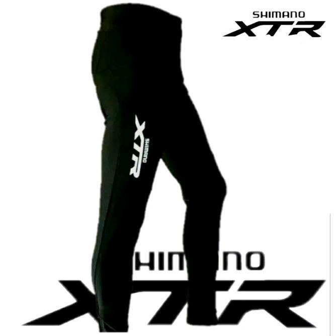 Celana Sepeda Roadbike Celana Sepeda Roadbike Panjang Black Xtr Coated Pria Sport