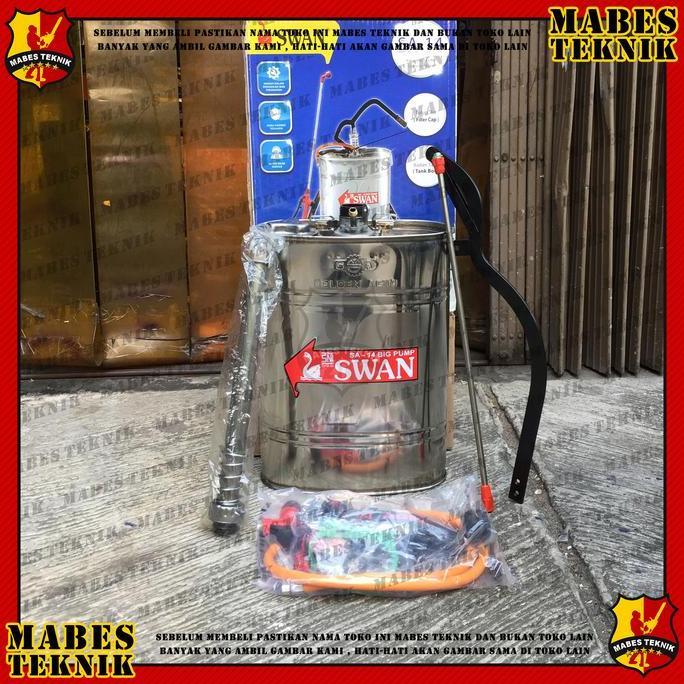 ALAT SEMPROT SWAN SA-14 - SPRAYER TANGKI STAINLESS MANUAL SWAN SA14