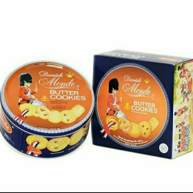 Monde Butter Cookies Blue 454g Biskuit LM