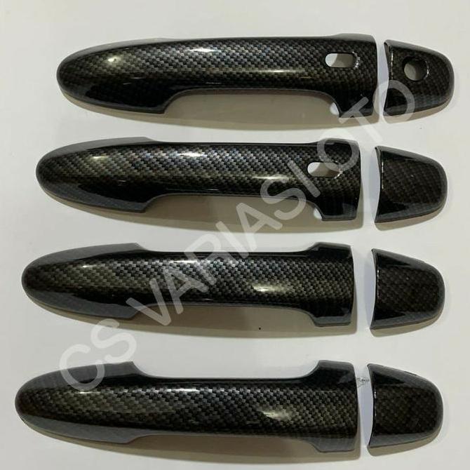 Handle Cover Keyless Yaris 2018 2020 Carbon Glossy