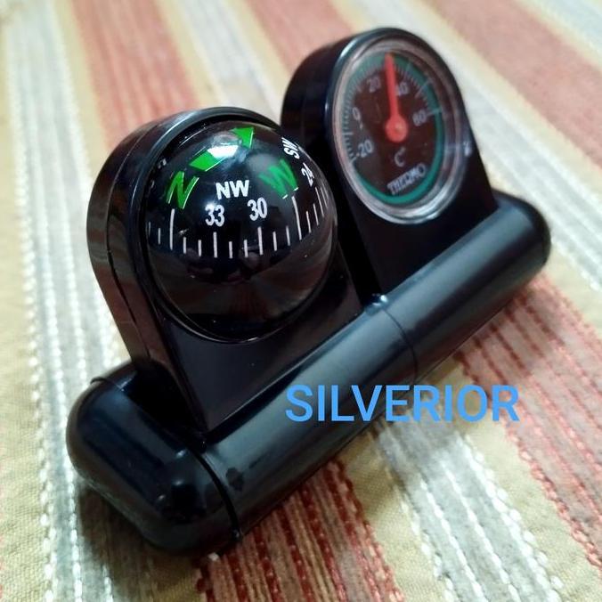 Kompas Navigasi Alat Petunjuk Arah Mata Angin Dasboard Kendaraan Mobil