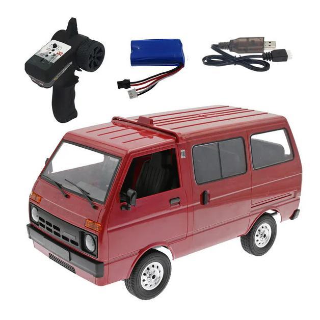DISKON WPL D42 RC CAR 1/10 2.4G SIMULATION DRIFT TRUCK VAN LED REMOTE CONTROL OFF-ROAD CAR D12 C24 F